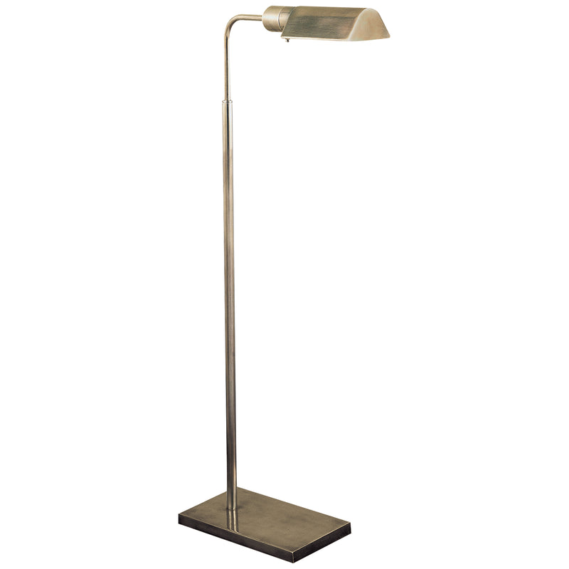 Visual Comfort Signature 91025 AN One Light Floor Lamp, Antique Nickel