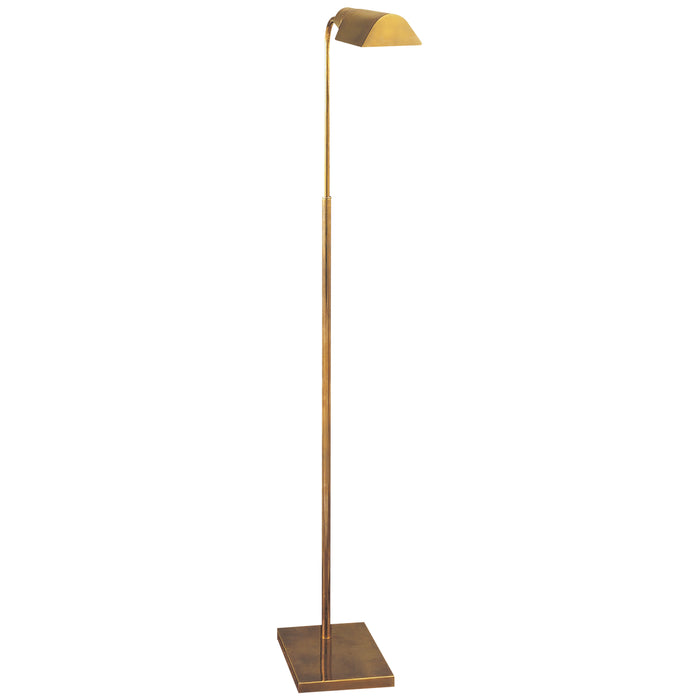 Visual Comfort Signature 91025 HAB One Light Floor Lamp, Hand-Rubbed Antique Brass