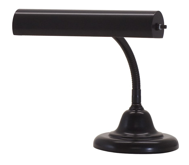 House of Troy AP10-25-7 One Light Piano/Desk Lamp, Black