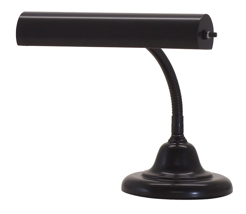 House of Troy AP10-25-7 One Light Piano/Desk Lamp, Black