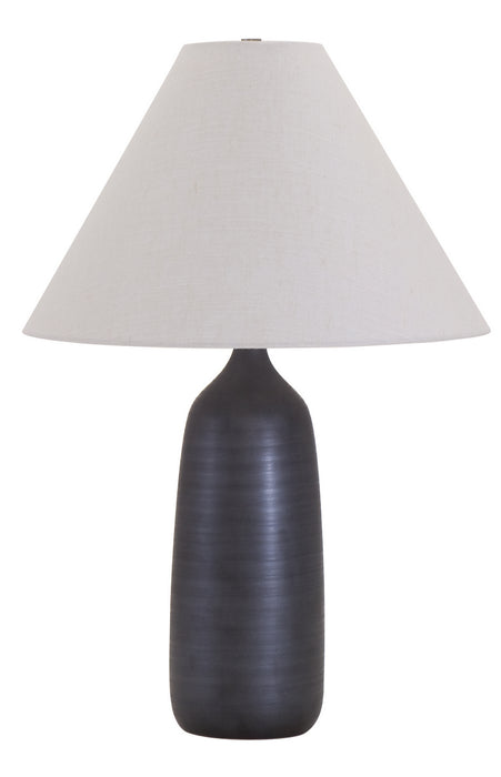 House of Troy GS100-BM One Light Table Lamp, Black Matte