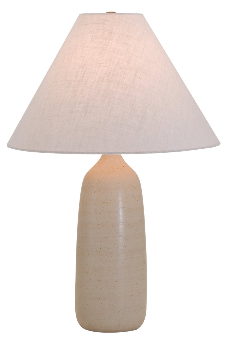 House of Troy GS100-OT One Light Table Lamp, Oatmeal