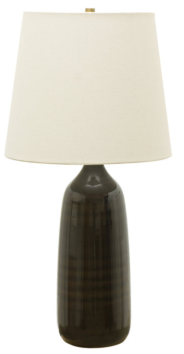 House of Troy GS101-BR One Light Table Lamp, Brown Gloss