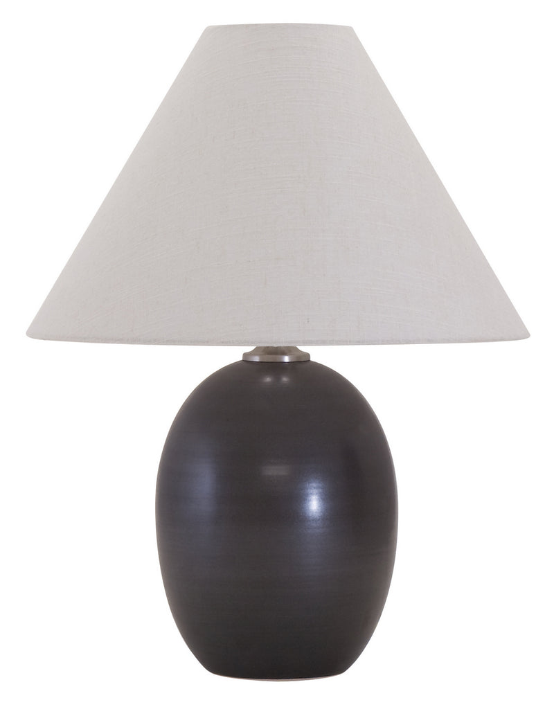 House of Troy GS140-BM One Light Table Lamp, Black Matte