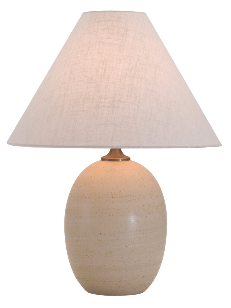 House of Troy GS140-OT One Light Table Lamp, Oatmeal