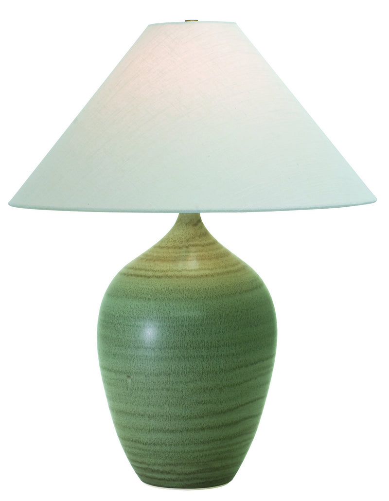 House of Troy GS190-GM One Light Table Lamp, Green Matte