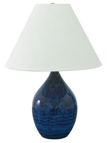 House of Troy GS400-MID One Light Table Lamp, Midnight Blue
