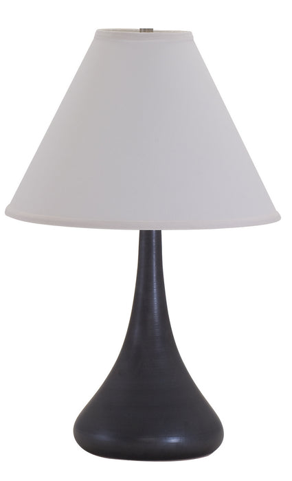 House of Troy GS800-BM One Light Table Lamp, Black Matte