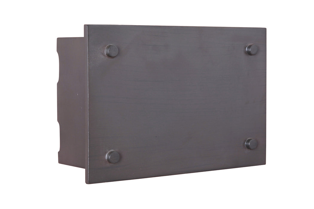 Craftmade ICH1600-AI Industrial Rectangle Lighted Chime, Aged Iron