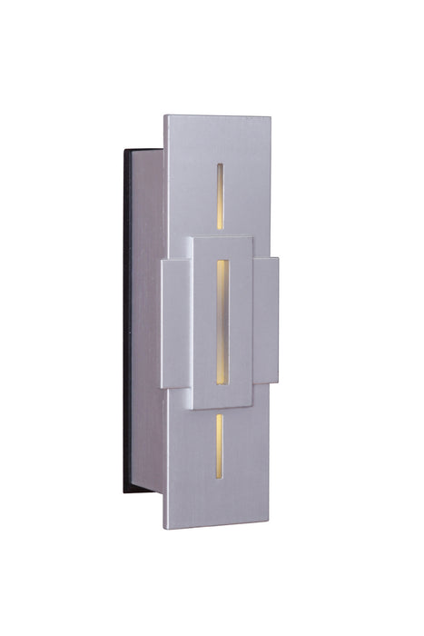 Craftmade TB1040-BN Stacked Rectangles Lighted Touch Button, Brushed Nickel