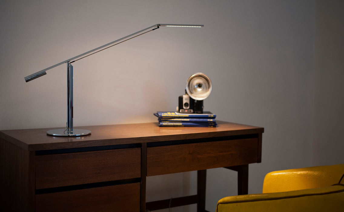 Koncept ELX-A-W-CRM-DSK LED Desk Lamp, Chrome