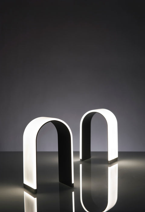 Koncept NL1-S-MBK-DSK LED Desk Lamp, Metallic Black