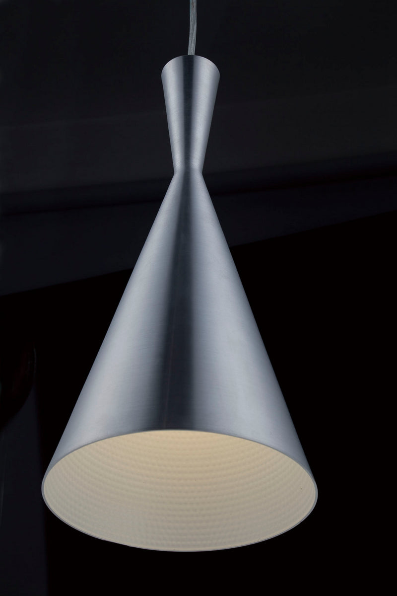 Eurofase 20437-046 One Light Pendant, Brushed Nickel