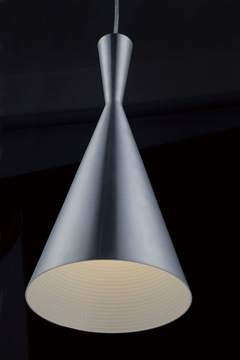 Eurofase 20437-046 One Light Pendant, Brushed Nickel