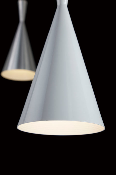 Eurofase 20437-046 One Light Pendant, Brushed Nickel