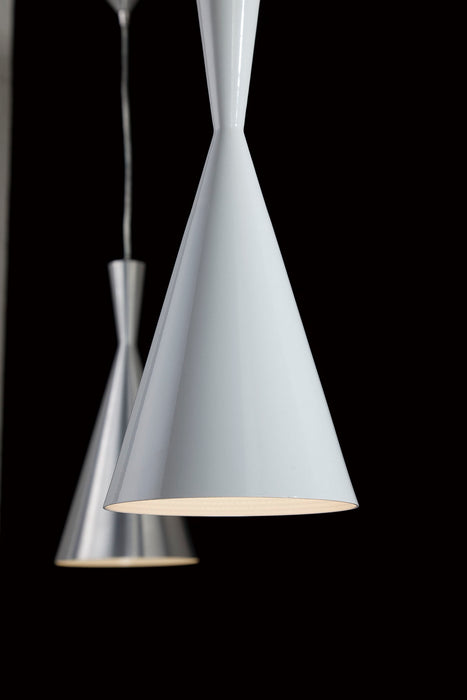 Eurofase 20437-046 One Light Pendant, Brushed Nickel
