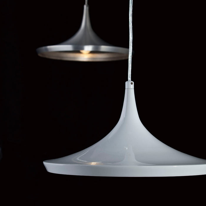 Eurofase 20439-040 One Light Pendant, Brushed Nickel