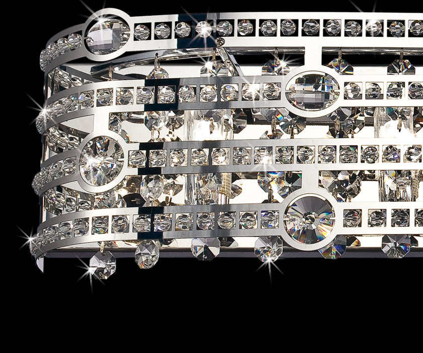 Eurofase 26317-014 Five Light Bathbar, Chrome