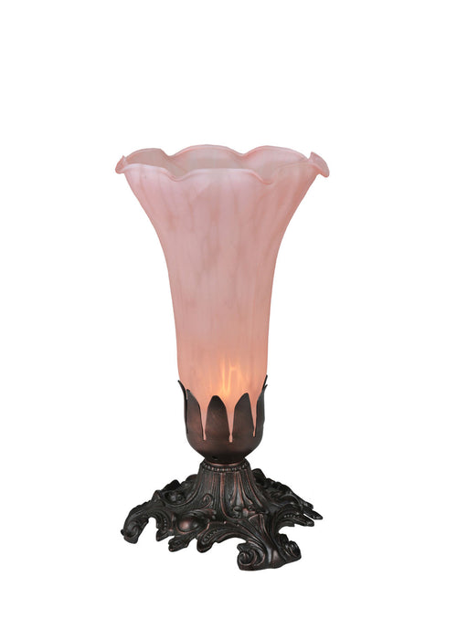 Meyda Tiffany 11241 One Light Accent Lamp, Mahogany Bronze