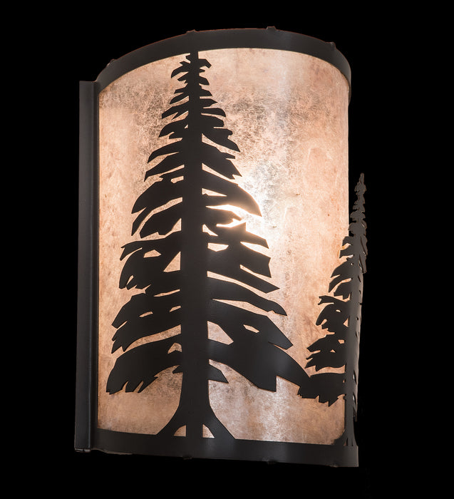 Meyda Tiffany 114681 One Light Wall Sconce, Timeless Bronze