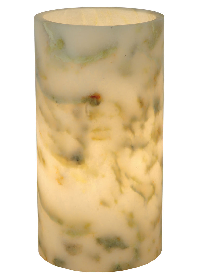 Meyda Tiffany 114797 Shade, White/Light Green