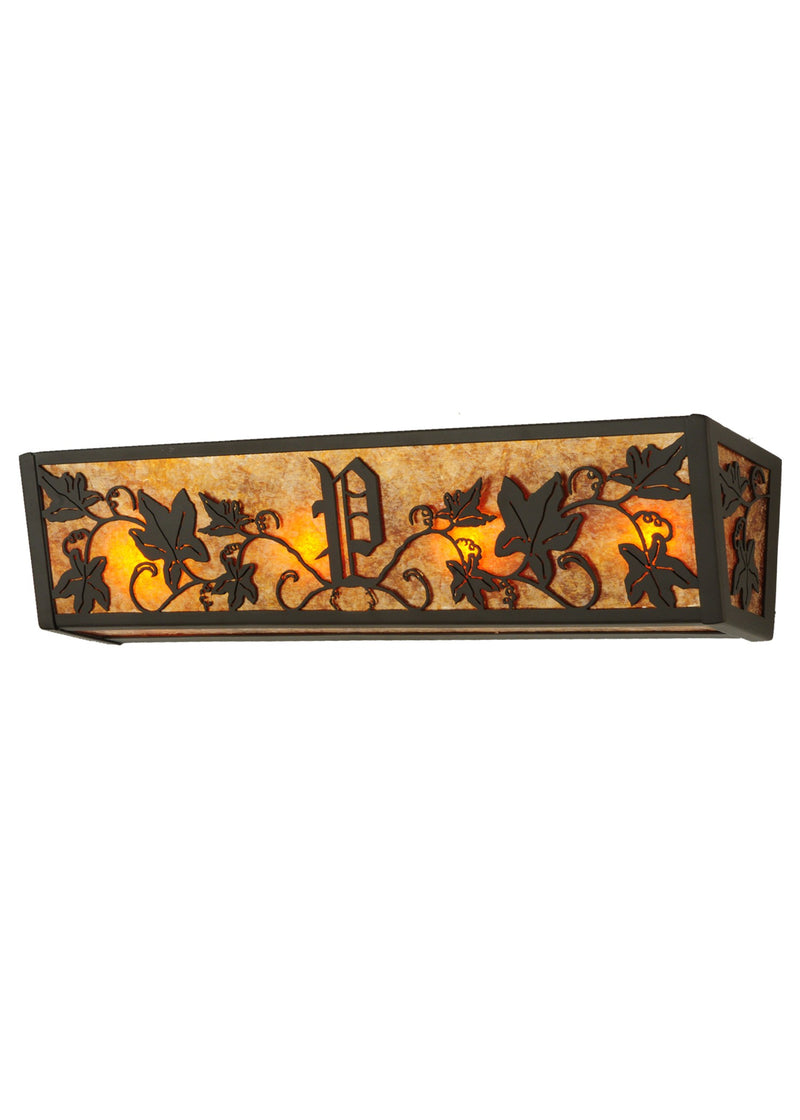 Meyda Tiffany 117032 Four Light Vanity, Timeless Bronze