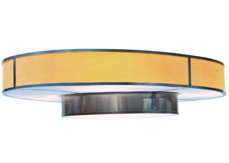 Meyda Tiffany 117065 16 Light Flushmount, Nickel