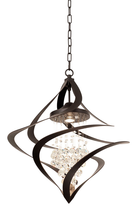 Kalco 2700OB One Light Foyer Pendant, Old Bronze