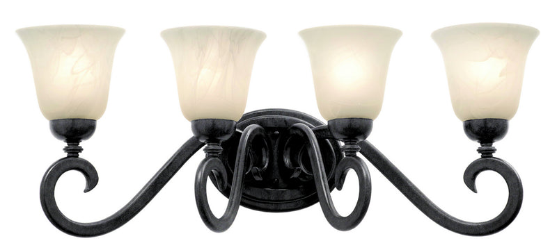 Kalco 3544TO/1219 Four Light Bath, Tortoise Shell