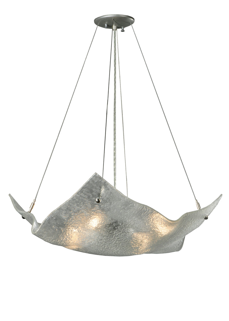 Meyda Tiffany 122399 Four Light Inverted Pendant, Oil Rubbed Bronze
