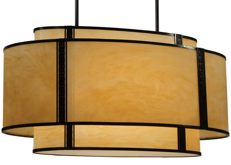 Meyda Tiffany 122469 Four Light Pendant, Coffee Bean
