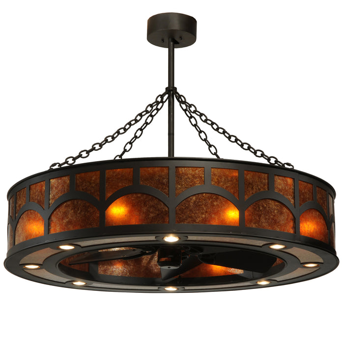 Meyda Tiffany 123179 24 Light Chandel-Air, Costello Black