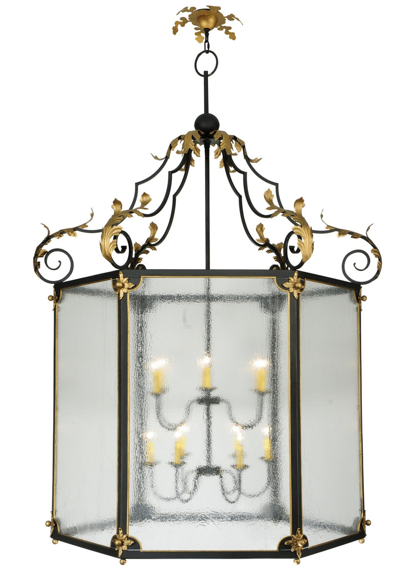 Meyda Tiffany 116362 12 Light Pendant, Black / Gold