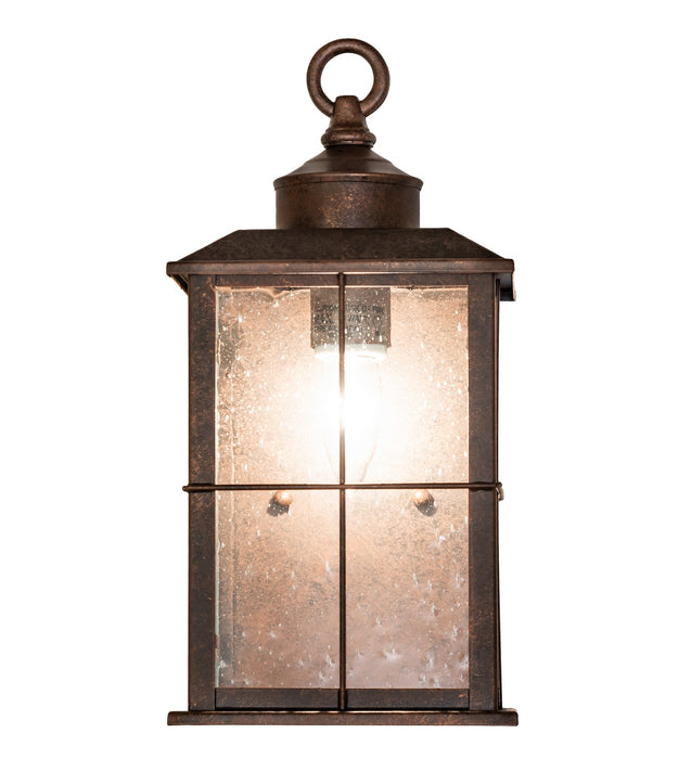 Meyda Tiffany 117462 One Light Wall Sconce, Antique Rust