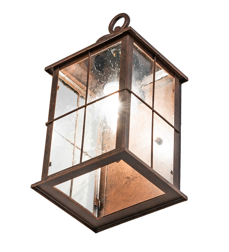 Meyda Tiffany 117462 One Light Wall Sconce, Antique Rust