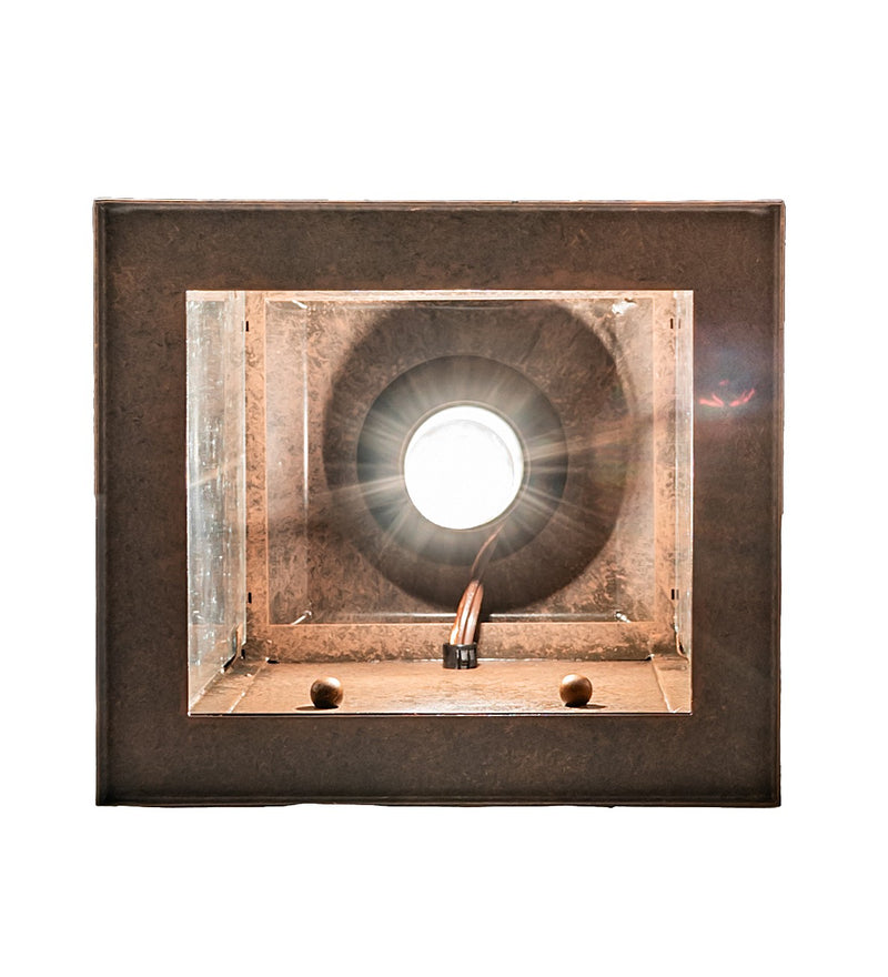 Meyda Tiffany 117462 One Light Wall Sconce, Antique Rust