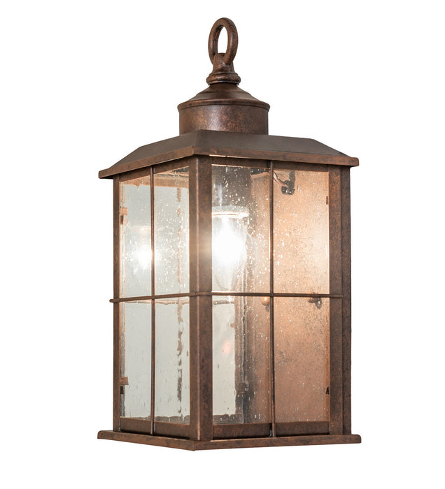 Meyda Tiffany 117462 One Light Wall Sconce, Antique Rust