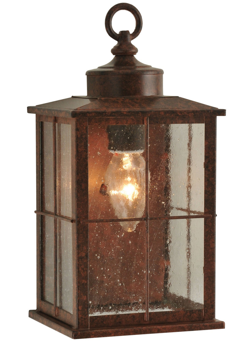Meyda Tiffany 117462 One Light Wall Sconce, Antique Rust
