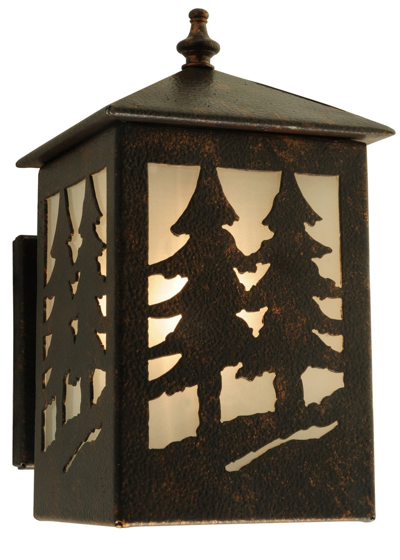 Meyda Tiffany 117841 One Light Wall Sconce, Copper Rust
