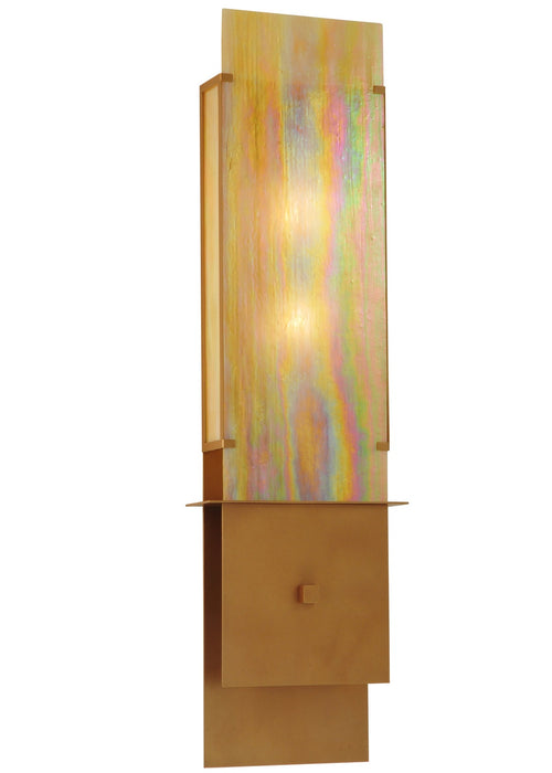 Meyda Tiffany 118380 Two Light Wall Sconce, Metallic Bronze