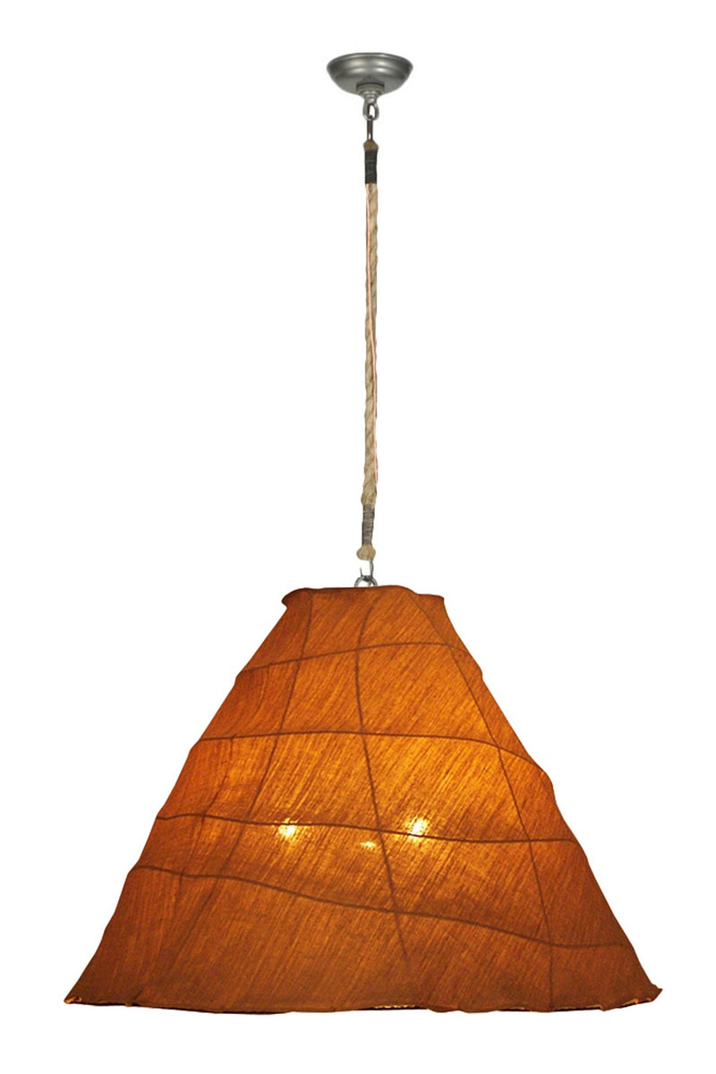 Meyda Tiffany 118632 Three Light Pendant, Nickel/ Oil Rubbed Bronze
