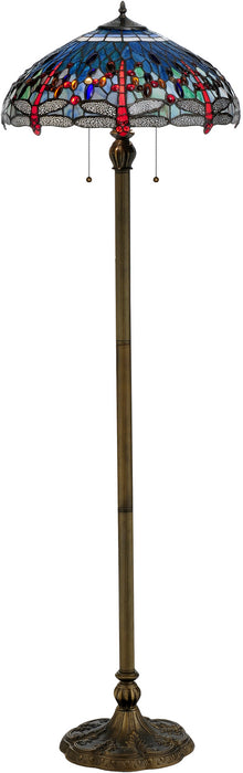 Meyda Tiffany 118843 Floor Lamp, Mahogany Bronze