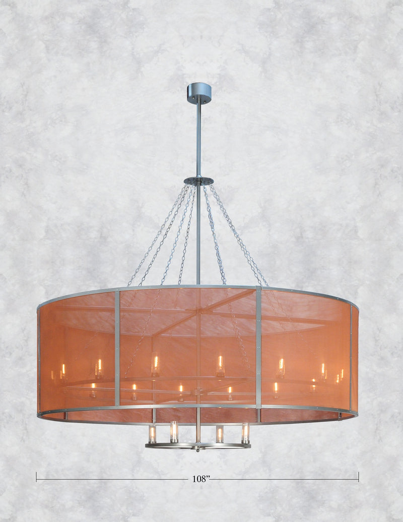 Meyda Tiffany 119090 20 Light Chandelier, Nickel