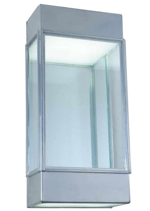 Meyda Tiffany 119365 LED Wall Sconce, Sparkle Silver
