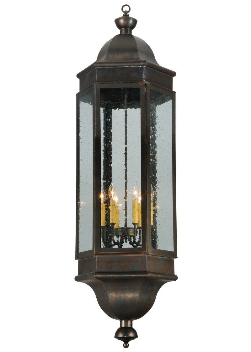 Meyda Tiffany 119849 Six Light Pendant, Golden Bronze