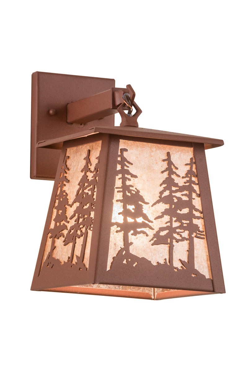 Meyda Tiffany 121598 One Light Wall Sconce, Rust