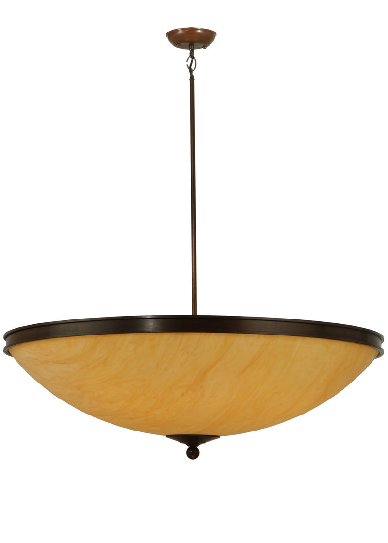 Meyda Tiffany 121756 Eight Light Pendant, Rustic Iron