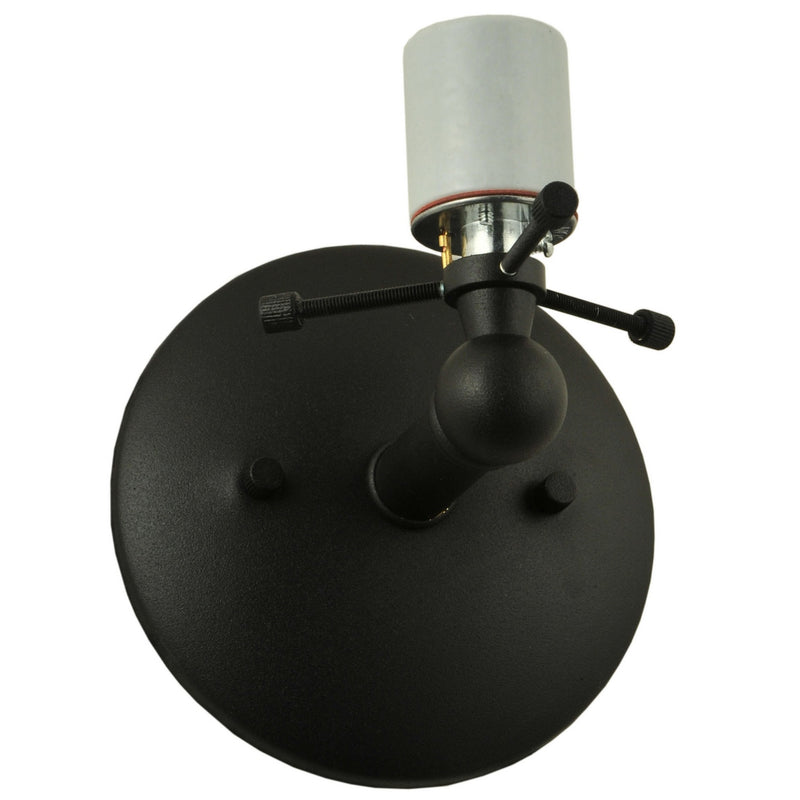 Meyda Tiffany 121784 One Light Wall Sconce, Textured Black