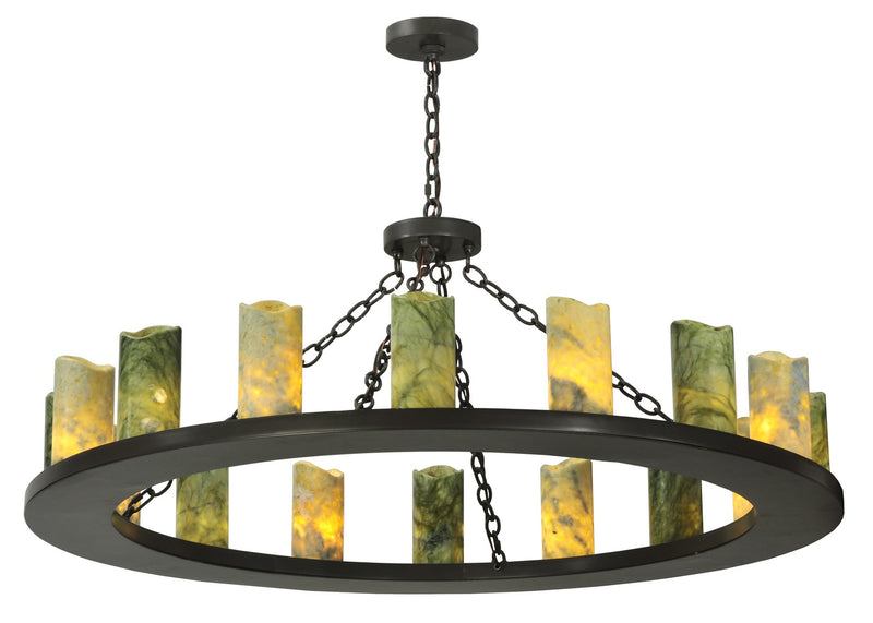 Meyda Tiffany 121882 16 Light Chandelier, Timeless Bronze