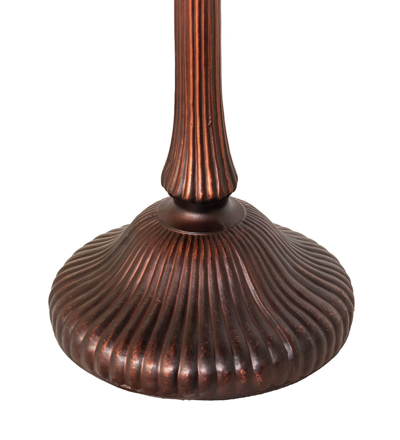 Meyda Tiffany 12223 Two Light Table Base Hardware, Mahogany Bronze